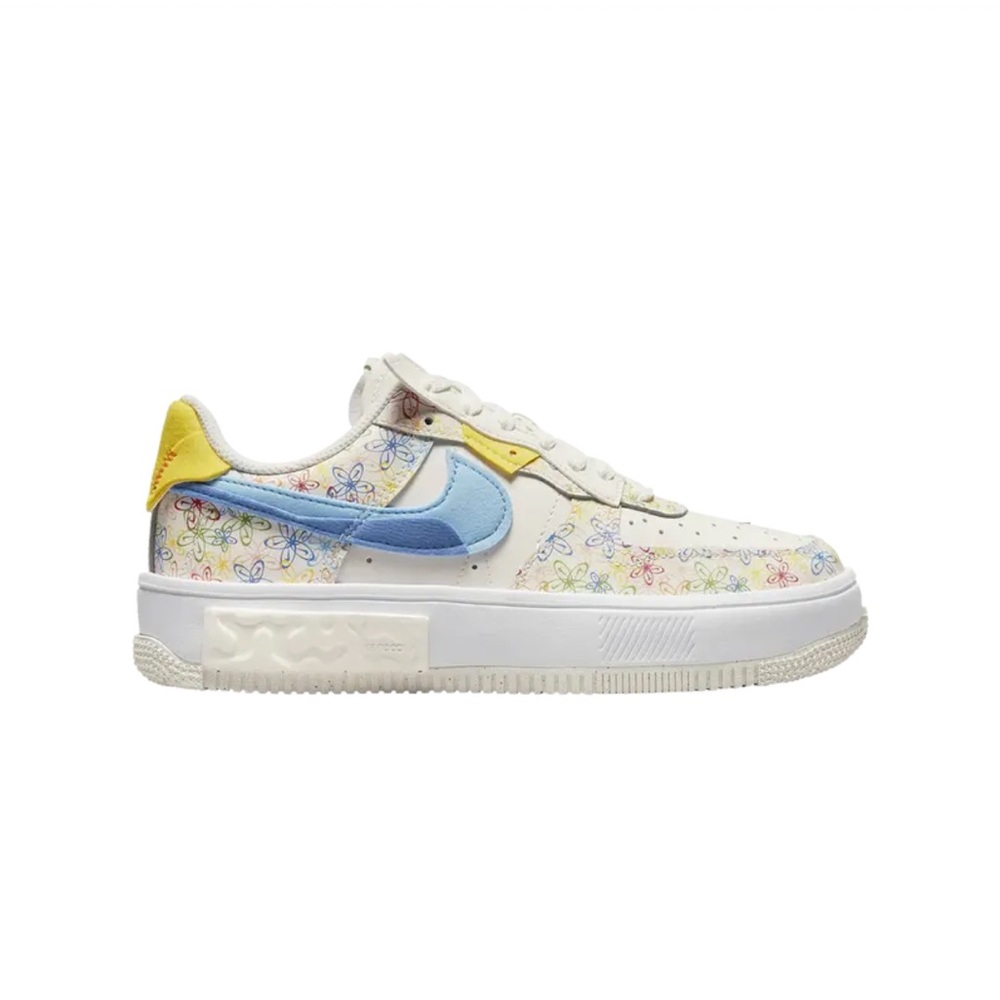 EUC Nike Air Force 1 Fontanka 'Flowers' Sneakers